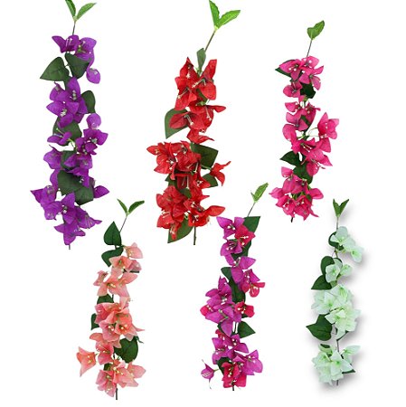 FLOR ARTIFICIAL BOUGAINVILE HASTE BUGANVILE 80CM