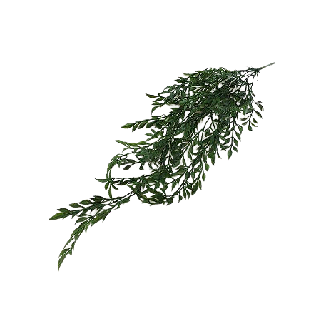 PENDENTE FOLHAS 77CM - VERDE ESCURO - 128676