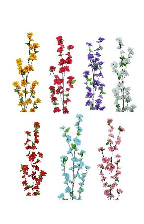 HASTE DE PESSEGUEIRA COLORIDA 125CM 129321