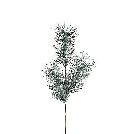 GALHO HASTE FESTAO 65CM VERDE NEVADO 129338