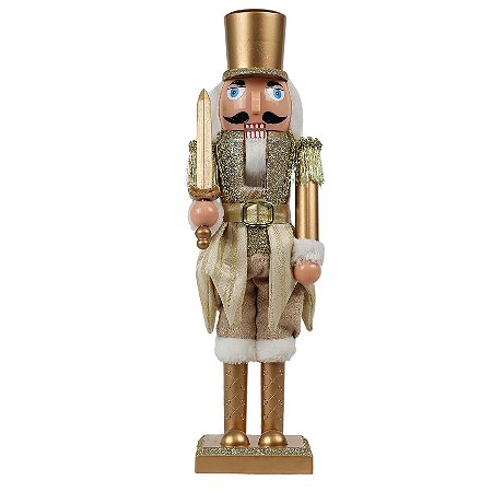 QUEBRA NOZES DECOR ESPADA 40CM DOURADO 129271