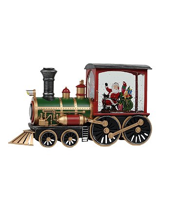 LOCOMOTIVA NOEL ILUMINADA 31,4X9,8X17CM 129157