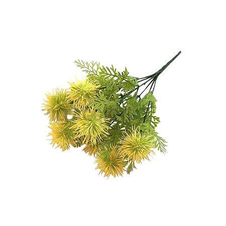 BUQUE FLOR TROPICAL AMARELO 31CM  129068