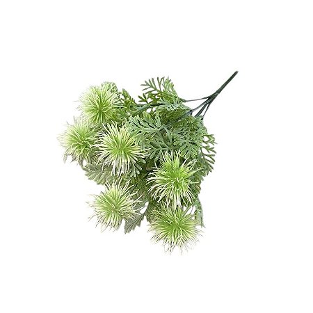 BUQUE FLOR TROPICAL 31CM VERDE CLARO
