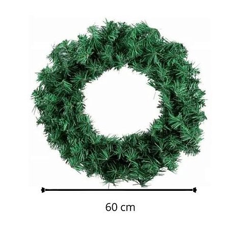 GUIRLANDA 60CM RAMIFICADA VERDE 7109