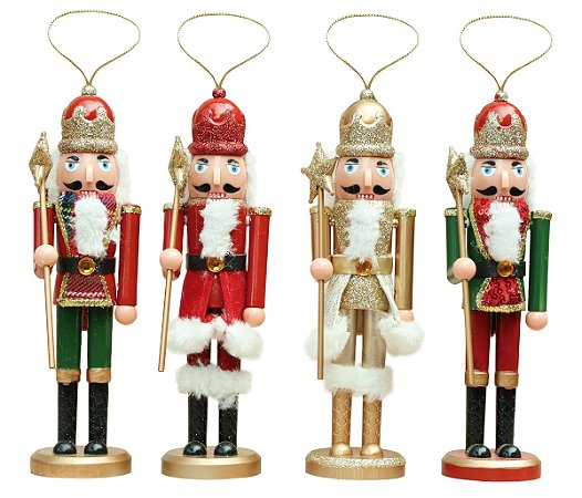 QUEBRA NOZES ENFEITE DE NATAL 18CM 129269