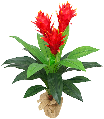 BROMÉLIA PLANTA ARTIFICIAL 80CM 129740