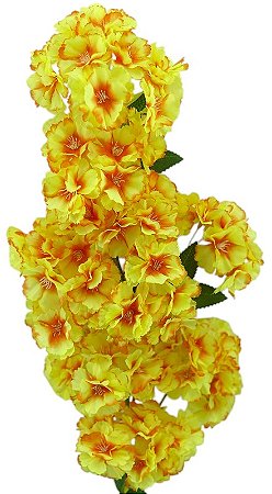 GALHO CEREJEIRA LARANJA C/ AMARELO 100CM 129747