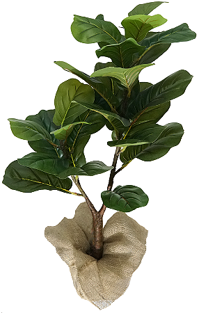 PLANTA ARTIFICIAL FICUS LYRATA 90CM S/ POTE 129911