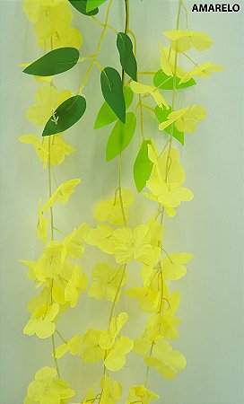 PENDENTE FLOR DE GLICINA X3 110CM 129937