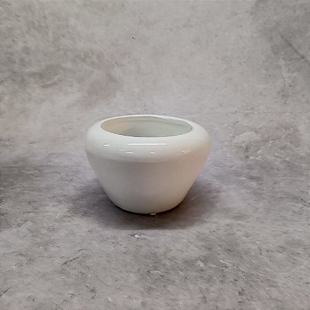 CACHEPOT AQUARIO P BRANCO BRILHO 130121