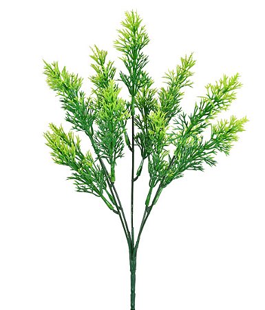 BUQUE MINI FOLHAS ARTIFICIAIS 34CM X5 VERDE 130527