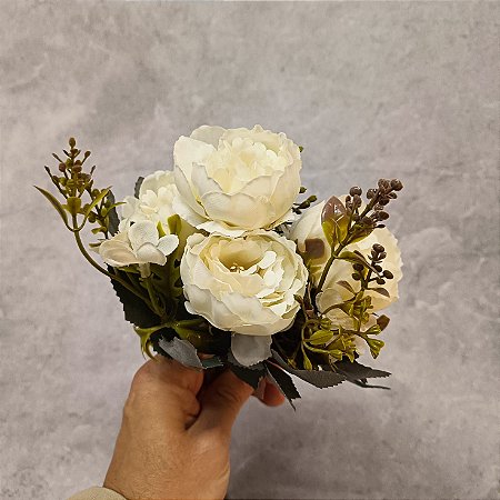 BUQUE DE CAMELIA  CREME 130733