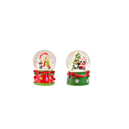 GLOBO DE NEVE NATAL POLIRESINA BONECO DE NEVE 4,5X7CM 130812