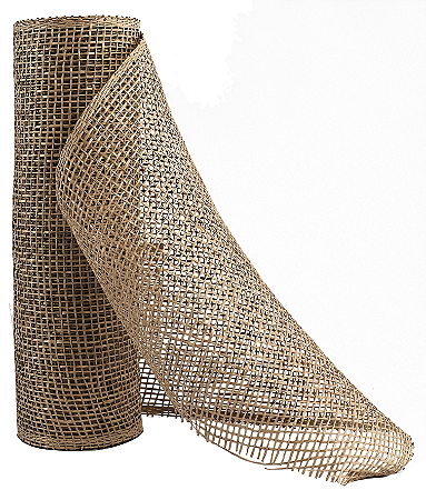 TELA DECORATIVA SISAL NATURAL 25CM X 5M