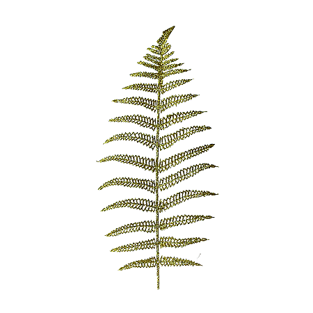 FOLHA NATAL 43CM DOURADA