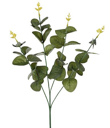 EUCALIPTO ARTIFICIAL X4 VERDE ESCURO 68CM 130787