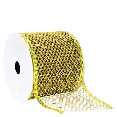 FITA NATALINA ARAMADA DOURADA