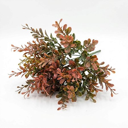 MINI BUQUE VERDE X5 36CM VERDE VERMELHO 131420