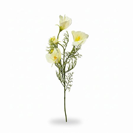 HASTE FLOR DO CAMPO BRANCA 70CM