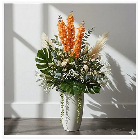 GALHO DE JACINTO 87CM- LARANJA