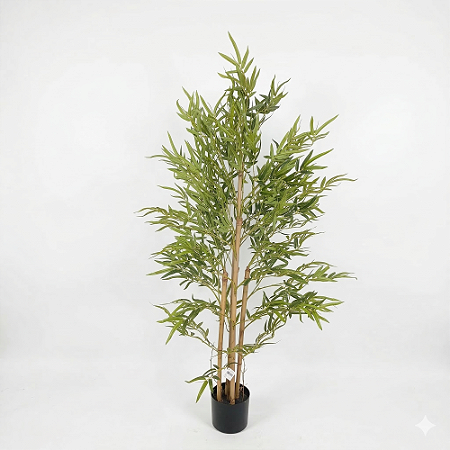 ARVORE PLANTA BAMBOO TOQUE REAL C/POTE X1050 VERDE 120CM-131620