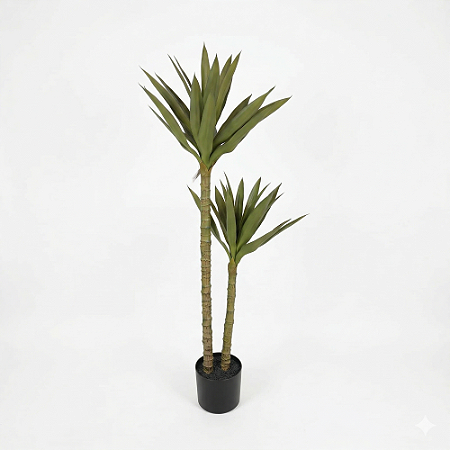 ARVORE YUCCA C/POTE PLASTICO X39 VERDE 120CM -131632