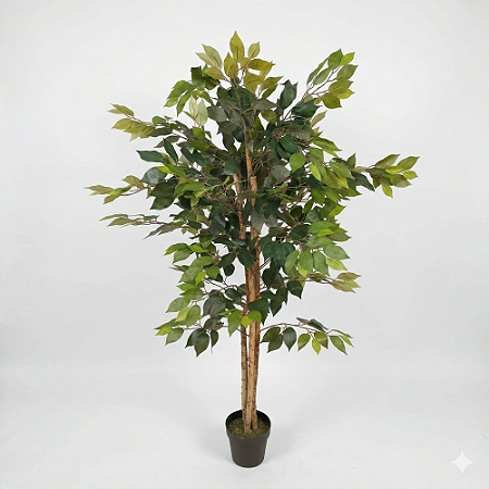 ARVORE PLANTA FICUS VERDE X420 C/POTE 120CM -131627