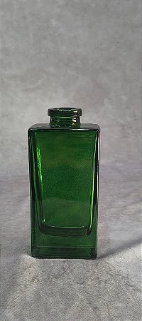 VASO DECORATIVO EM VIDRO VERDE 14X7 CM-131595