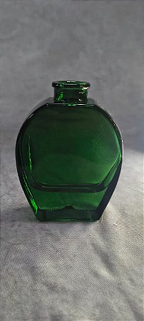 VASO DECORATIVO EM VIDRO VERDE 11X8 CM-131589