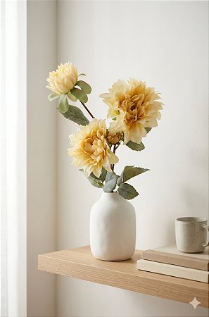 GALHO DE  DALIA X3 CHAMPANHE 70CM 132054