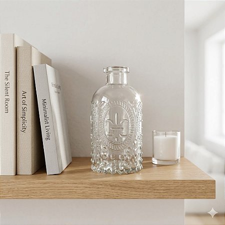 VASO DECORATIVO DE VIDRO 7X12,5CM-132049