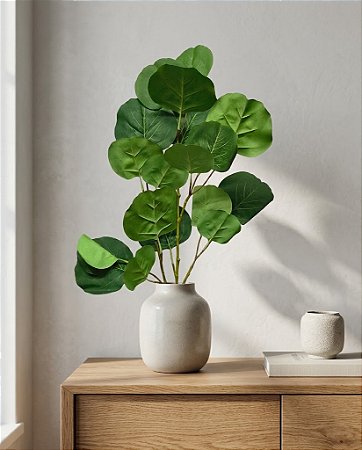 HASTE DE EUCALIPTO TOQUE REAL VERDE 110CM 132136