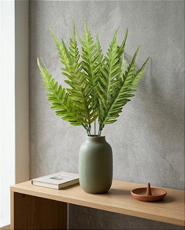 BUQUE SAMAMBAIA X5 VERDE CLARO 40CM -132122