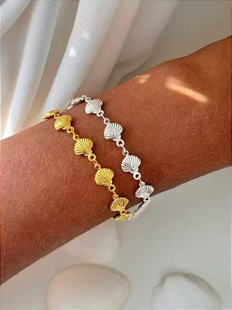 Pulseira Conchas