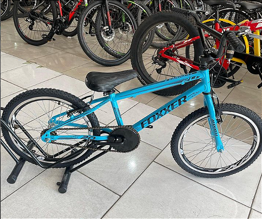 Bicicleta infantil Foxxer Rebaixada aro 20 1v freios v brakes