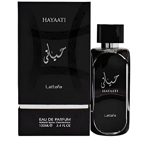 Perfume Hayaati Lattafa Eau de Parfum Masculino 100ml Original Importado dos Emirados Árabes | Longa Duração