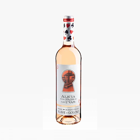 Vinho Rosé Espanhol Bobal ALICIA EN EL PAIS DE LAS UVAS