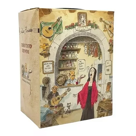 Vinho Tinto Português JULIA FLORISTA Bag In Box 5 L