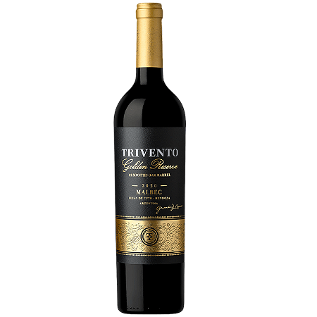 Vinho Tinto Argentino Malbec TRIVENTO GOLDEN RESERVE