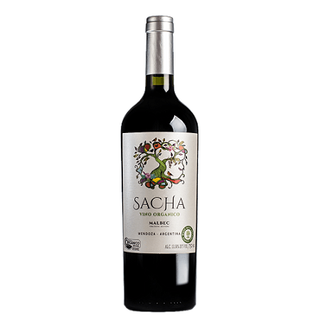 Vinho Tinto Argentino Malbec Orgânico SACHA