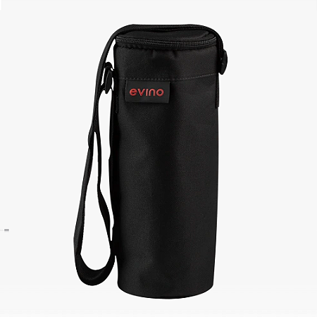 Bolsa Exclusiva EVINO Preta para 1 garrafa