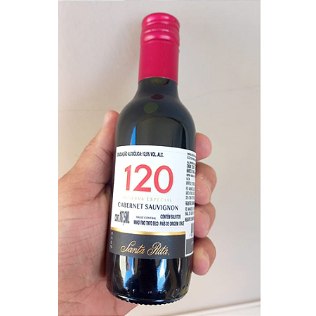 Vinho Chileno Cabernet Sauvignon 120 Reserva Especial 187ml