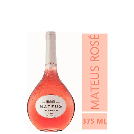 Vinho Rosé Português MATEUS The Original 375ml (meia garrafa)