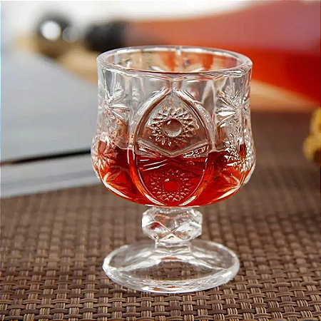 Mini Taças de Vidro para Licor Premium Aperitivo 46ml