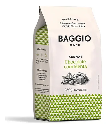 Café BAGGIO Aromas Chocolate com Menta 250G