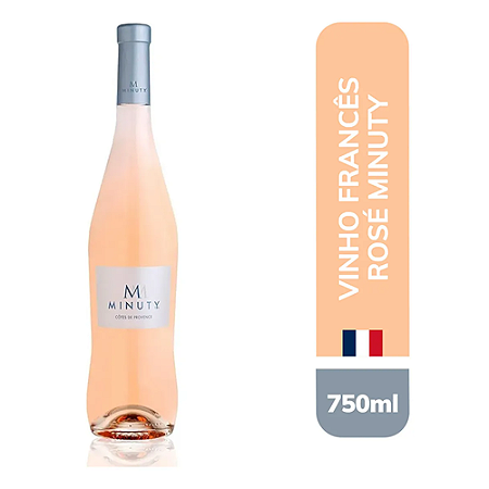 Vinho Rosé Francês M de Minuty
