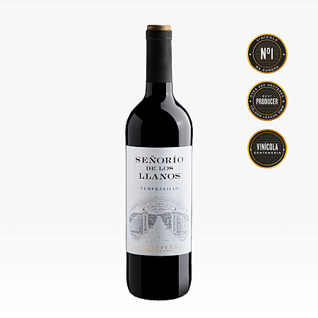 Vinho Tinto Espanhol SEÑORIO DE LOS LLANOS Tempranillo Valdepeñas D.O.