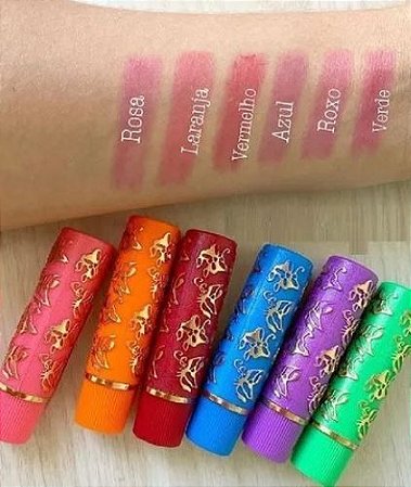 Batom Mágico Muda De Cor 24hrs Bella Femme