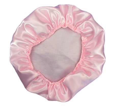 Touca de cetim antifrizz alto brilho